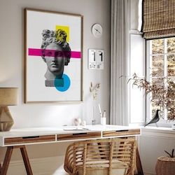 Walls Modern Statue Wooden 15x20 cm