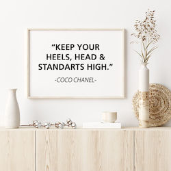 Walls Coco Chanel Ξύλινο 20x15 cm