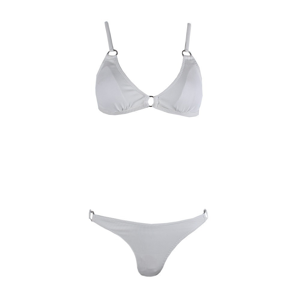 Famous Shoes Set Bikini Τριγωνάκι Λευκό CP20235 WHITE Skroutz gr
