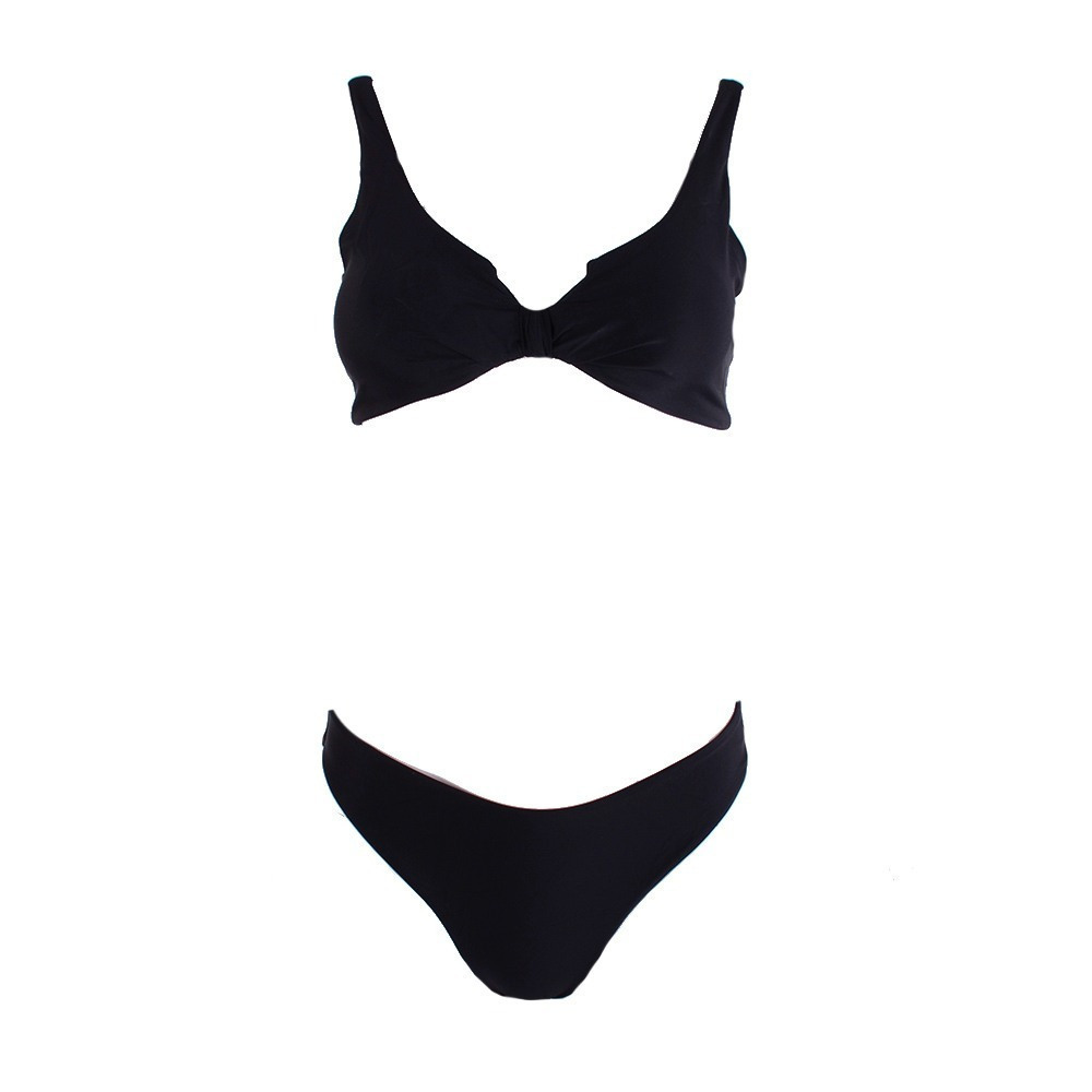 Famous Shoes Set Bikini Τριγωνάκι Μαύρο CP20242 BLACK Skroutz gr