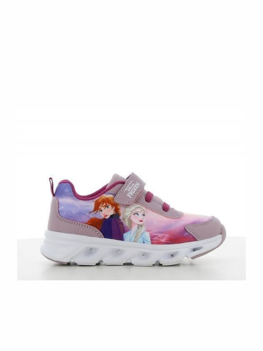 Disney Παπούτσια pentru copii cu luminite Liliac