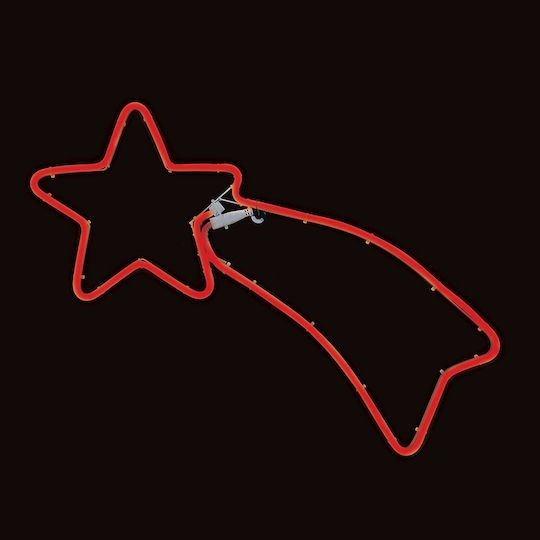 Hanging Illuminated Star Warm White 125cm