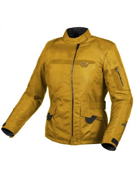 Macna Evora Women's Riding Jacket 4 Seasons Waterproof Yellow
