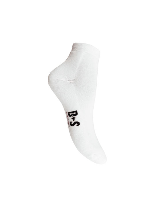 BS Collection Socks White 3 Pack