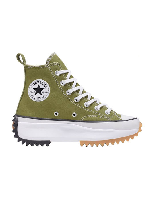 Converse Chuck Taylor All Star Flatforms Sneakers Grassy / White / Black