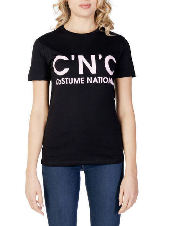 Costume National Γυναικείο T-shirt Μαύρο