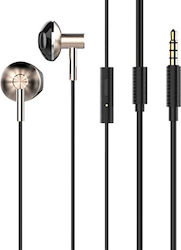 Ldnio HP09 In-Ear Freihändig Kopfhörer mit Stecker 3.5mm Rose Gold
