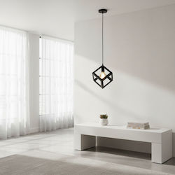 HomeMarkt Κρεμαστό Φωτιστικό Μαύρο 16x16x132εκ.