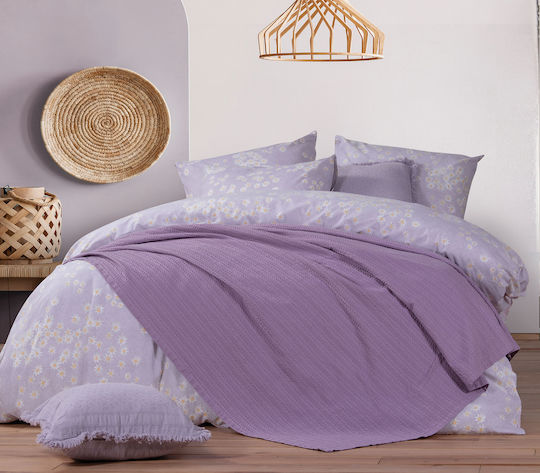 Nef-Nef Homeware Cool Υπέρδιπλη 220x240εκ. Purple