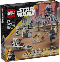 Lego Războiul Stelelor Clone Trooper & Battle Droid Battle Pack pentru 7+ ani