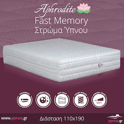 Ypnos Aphrodite Fast Memory Semi-dublu 110x190cm