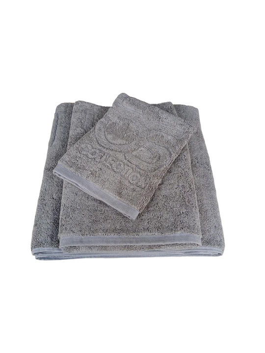 BS Collection Hand Towel 34x48cm. Grey Weight 680gr/m²
