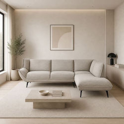 Emerald Corner 274x88x82cm. Beige