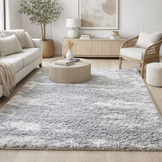 Saray Home Moroccan 160x210cm Shaggy Γκρι