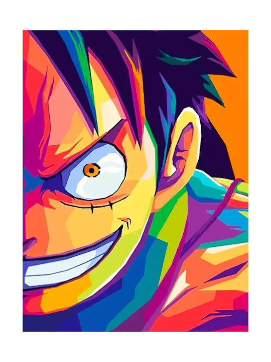 Poster One Piece Luffy An040b 40cm X 50cm