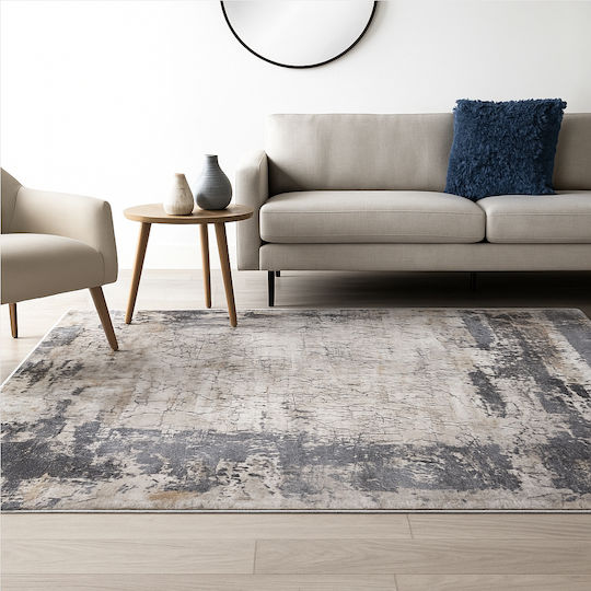 Saray Home Springs Комплект Килими За Спалня Ивуар-Сив SPG01 Комплект 3 Бройки