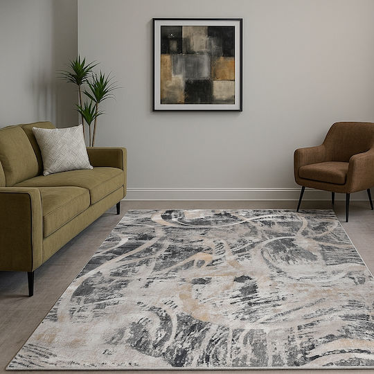 Saray Home Springs Комплект Килими За Спалня Ивуар-Сив SPG04 SET 3 Бройки