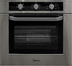 Midea Άνω Πάγκου Inox MO 655 X