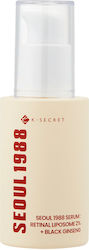 K-Secret Seoul 1988 Retinal Liposome 2% + Black Ginseng Face & Eye Serum 30ml