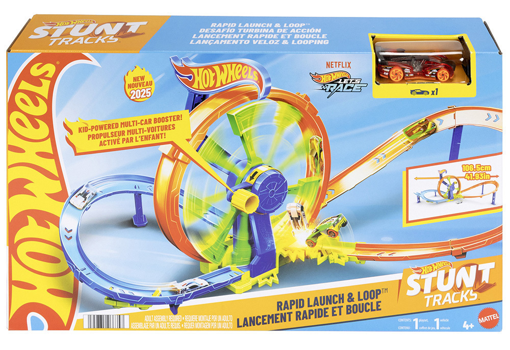 Hot Wheels Rapid Launch Loop Jbx Skroutz Gr