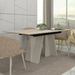 Sevilla Τραπεζαρίας Sandstone - Travertine 180x90x75εκ.
