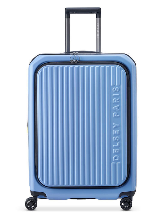 Delsey Securitime Medium Suitcase Lavender Blue
