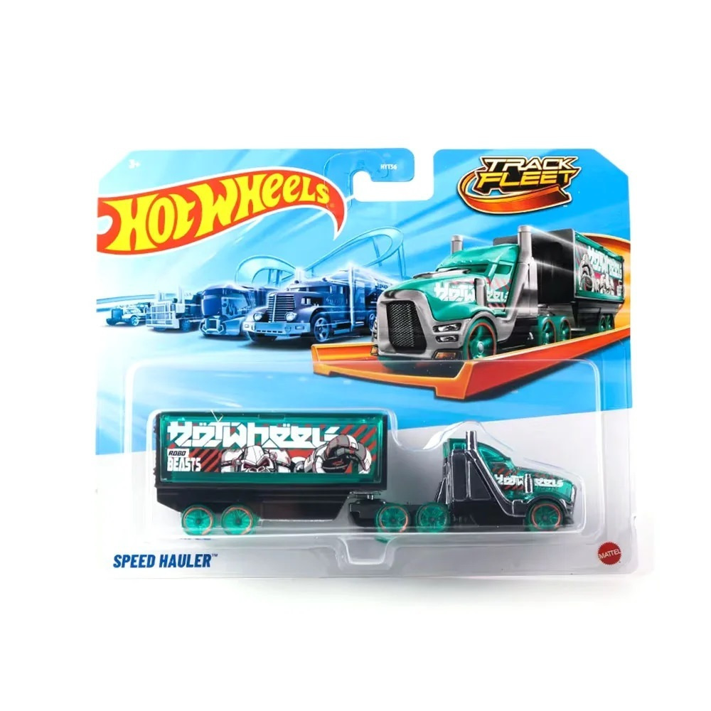 Hot Wheels Track Fleet Speed Hauler Hauler Hyt Skroutz Gr