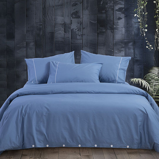 Nef-Nef Homeware Σετ Υπέρδιπλη 240x220cm Blue