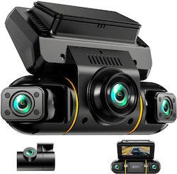 Campark Σετ Κάμερα DVR Αυτοκινήτου 1080P με Οθόνη 3" & Κάμερα Οπισθοπορείας