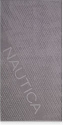 Nef-Nef Homeware Nautica-Nau Cotton Gray Beach Towel