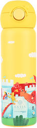 Estia Wonder Bottle Save the Aegean Θερμός Dragon Non Spill 500ml Fortress Dragon