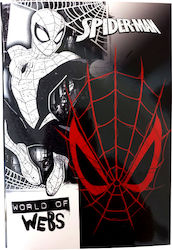 Gim Caiet Cu Dungi B5 40 Foi De Hârtie Spiderman