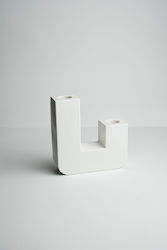 Minimal Kerzen Weiß
