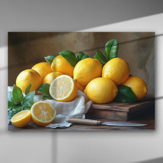Φρέσκα Λεμόνια – Πίνακας Καμβά-150 X 100cm