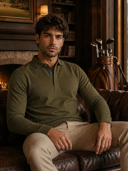 Gandy Polo Μπλούζα Χακί