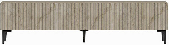 Oscar Επιδαπέδιο Travertine Beige 180x31.4x45εκ.