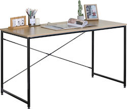 Computertisch Iverton 120x60x70cm Oak/Black