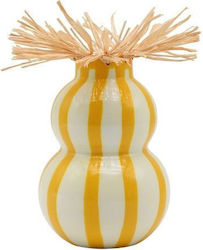 Vase Esperanza Rayas Bailarinas Yellow
