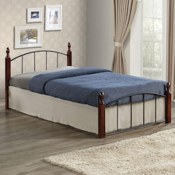 Makai Pat Single Cu Saltea 90x190cm Nuc