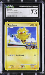 Nintendo Zapdos - Pokémon Rumble - #8/16 - Cgc 7.5 Einzelkarte