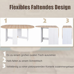 Foldable Table 163x80x75 Wooden
