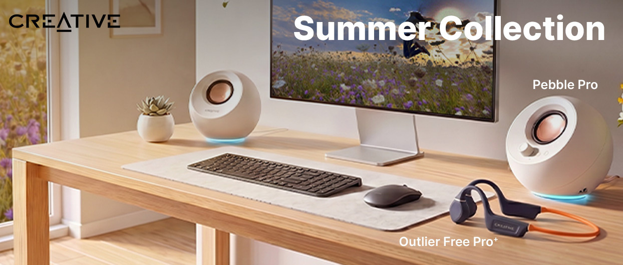 Summer Tech Refresh με Creative!