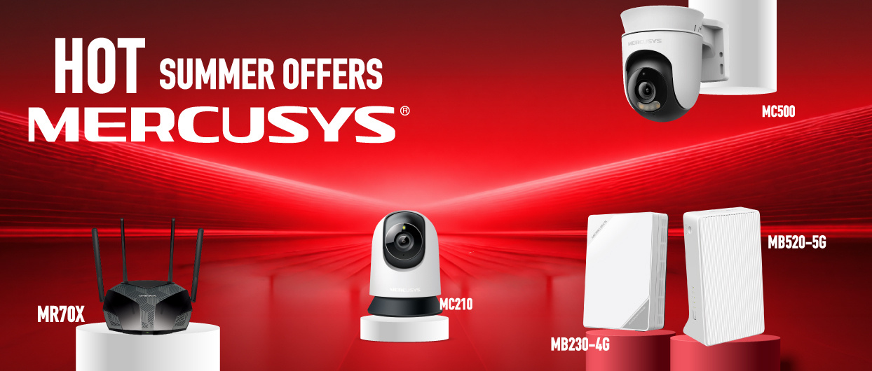Mercusys Hot Summer Offers