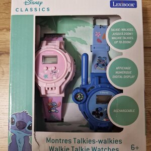 Lexibook Παιδικά Walkie Talkies μπλέ- ρόζ για 3+ Ετών 2τμχ 25.DMWTW1D