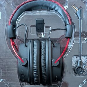 HyperX Cloud Alpha Ασύρματο Over Ear Gaming Headset με σύνδεση USB Black/Red