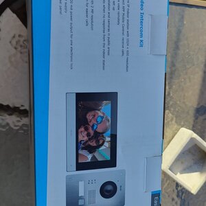 Hikvision Hilook Vi-k23p Hybrid Ip Wifi Video Intercom Kit 2mp Touchscreen 2.4ghz 7-inch Screen 1 Family Surface Mount Poe