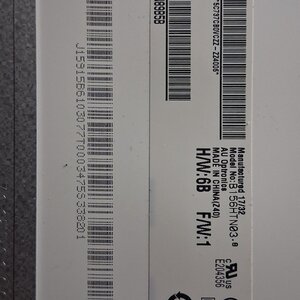 Οθόνη Laptop Screen B156han01.2 B156htn03.8 N156hge-ebb Hb156fh1-301 Hp Envy X360 15-w010ne Hp Compaq Zbook 15 G2 Fhd Led 30pin Edp Slim Panel Monitor Κωδ 2883