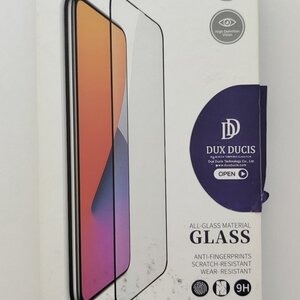 Dux Ducis Full Face Tempered Glass Μαύρο (Xiaomi 12 Pro) Double