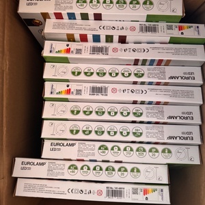 10 τμχ Eurolamp Στρογγυλό Χωνευτό LED Panel 20W με Ψυχρό Λευκό Φως 6500K 22.5εκ. 145-68010