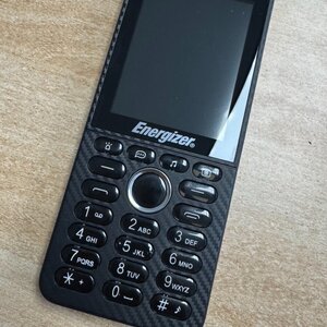 Energizer E288S Dual SIM (0.5/4GB) Κινητό με Κουμπιά Μαύρο